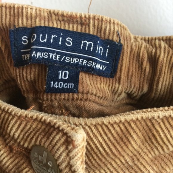 Souris mini light brown cords for girl - 10 yo - Picture 3 of 3